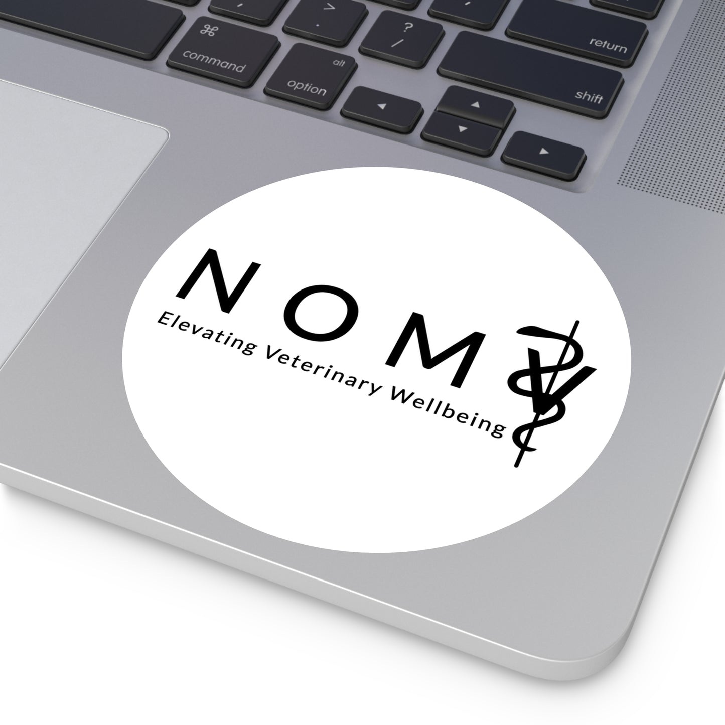NOMV Round Stickers, Indoor\Outdoor