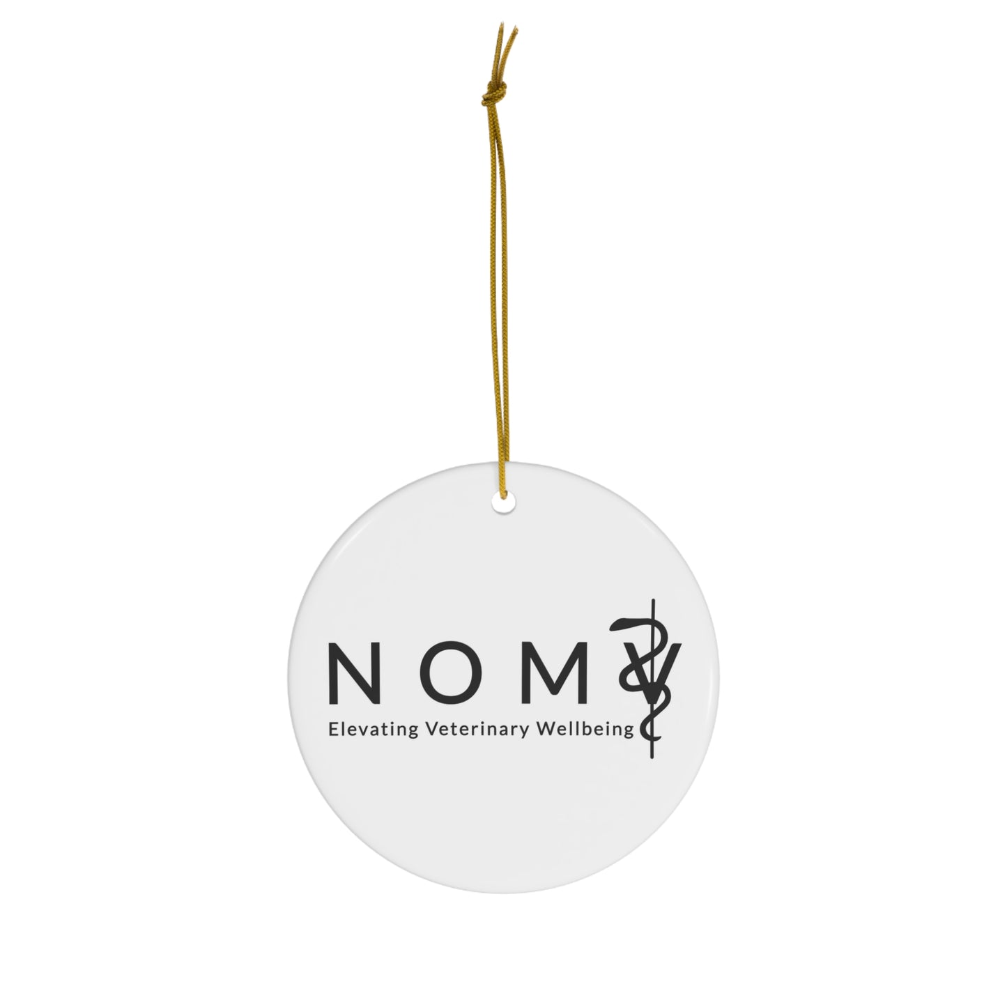 NOMV Ceramic Ornament