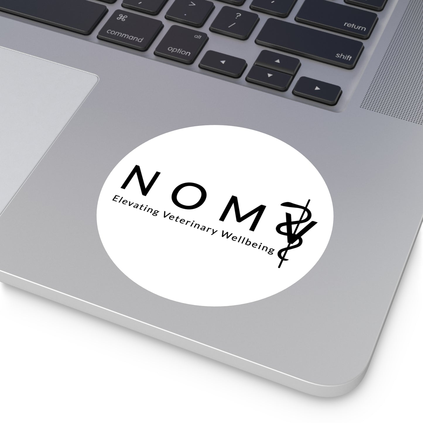 NOMV Round Stickers, Indoor\Outdoor