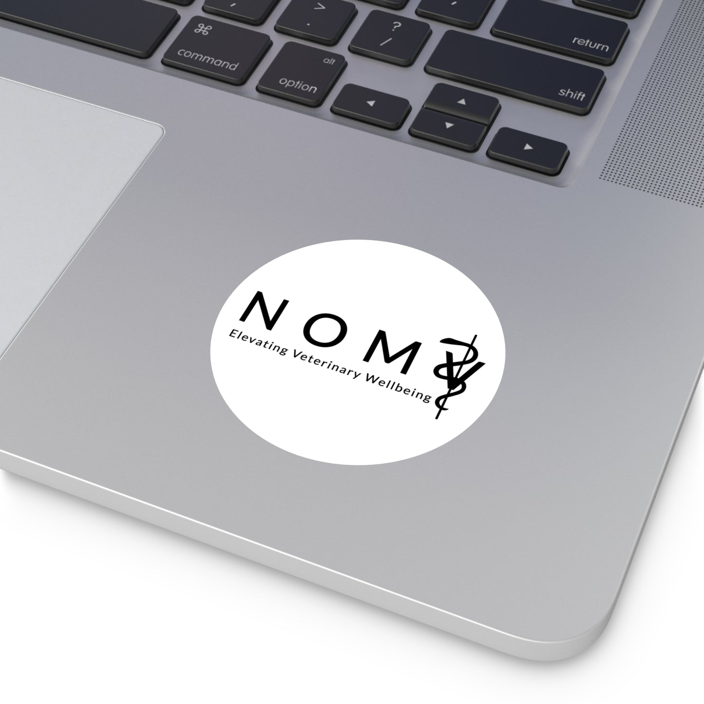NOMV Round Stickers, Indoor\Outdoor