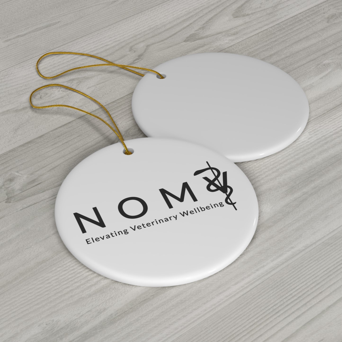 NOMV Ceramic Ornament