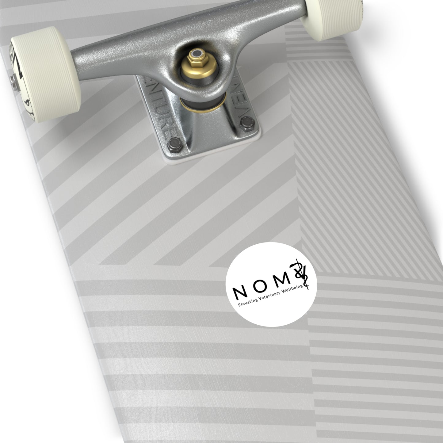 NOMV Round Stickers, Indoor\Outdoor