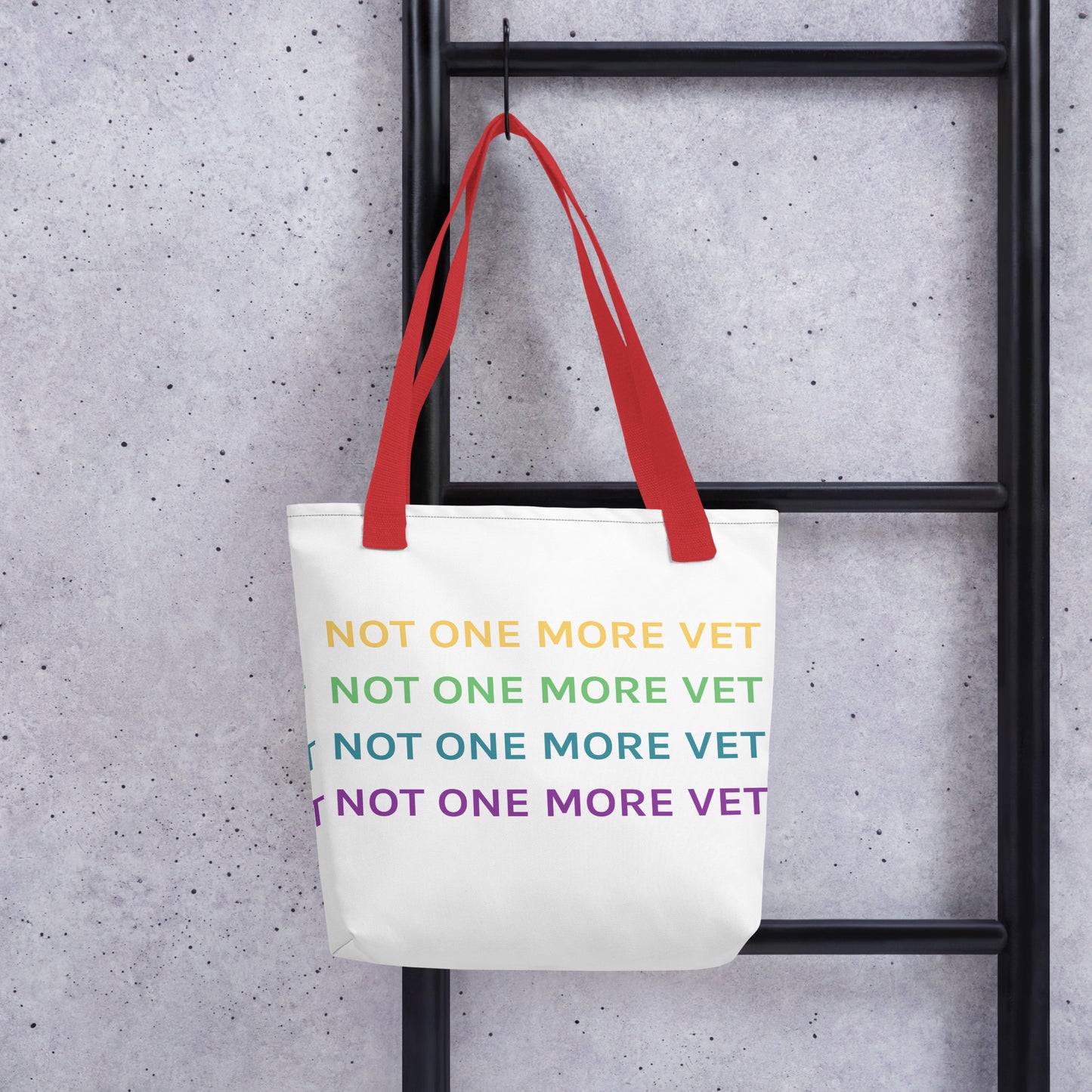 Not One More Vet Tote bag