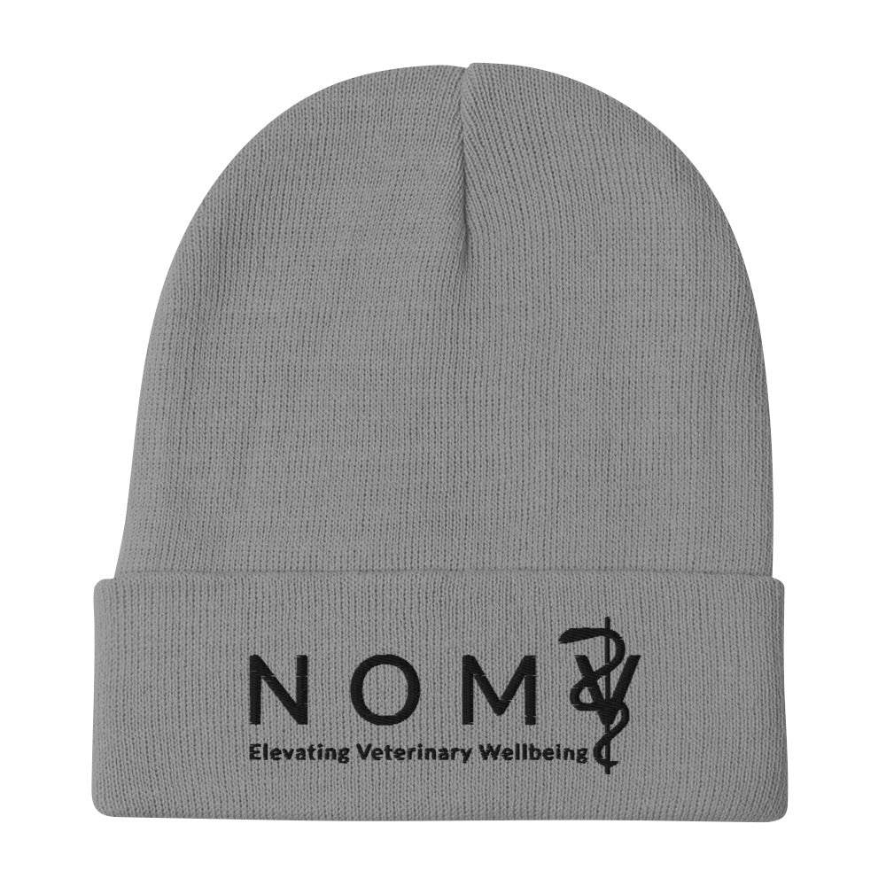 NOMV Embroidered Beanie