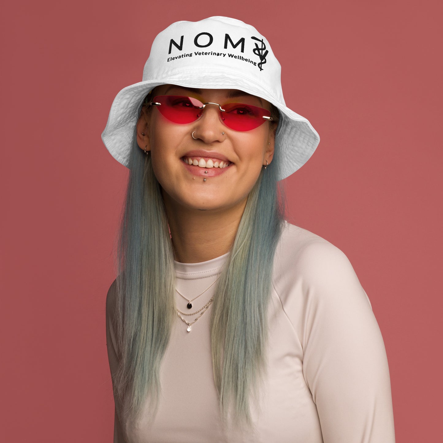 NOMV Organic bucket hat