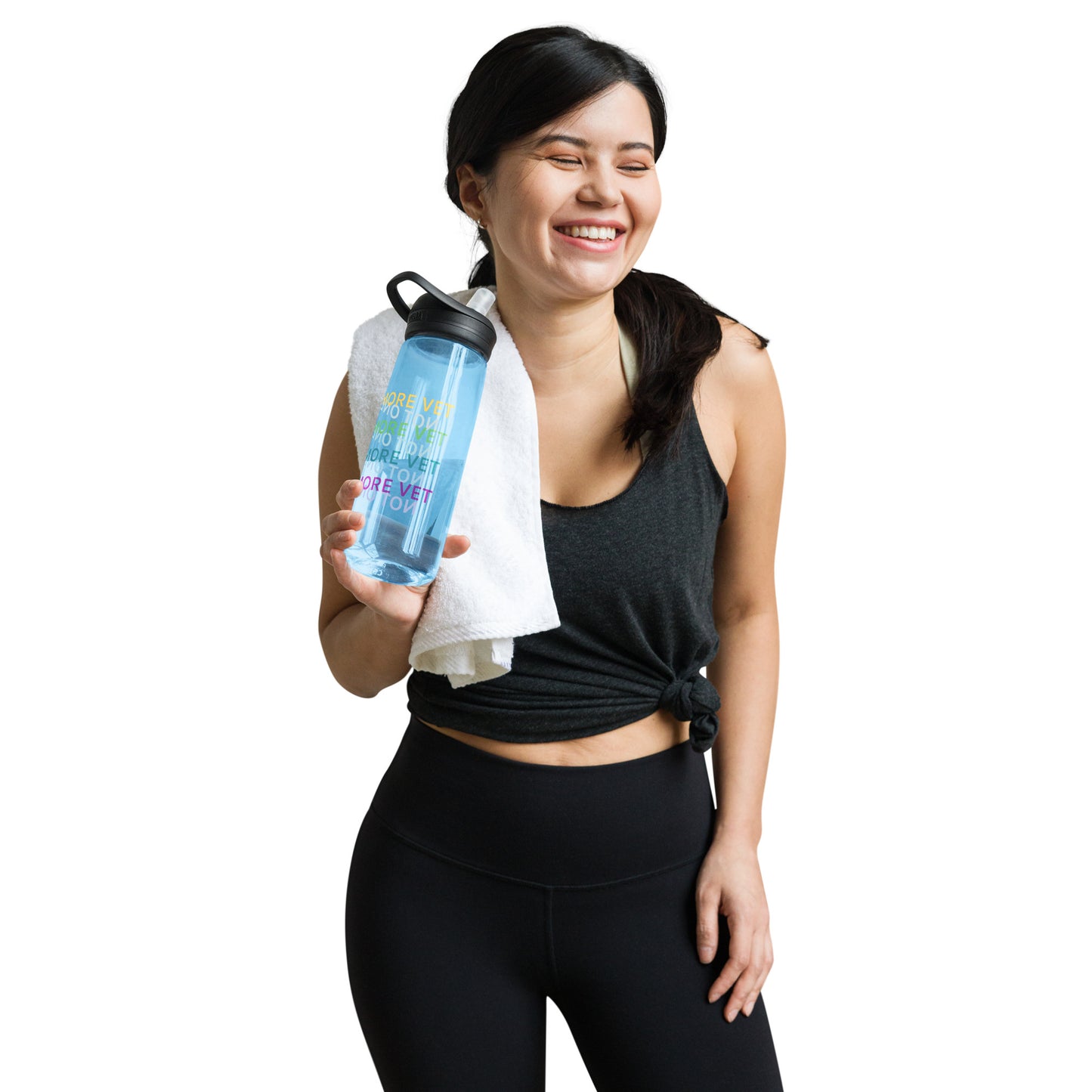 Not One More Vet Sports water bottle