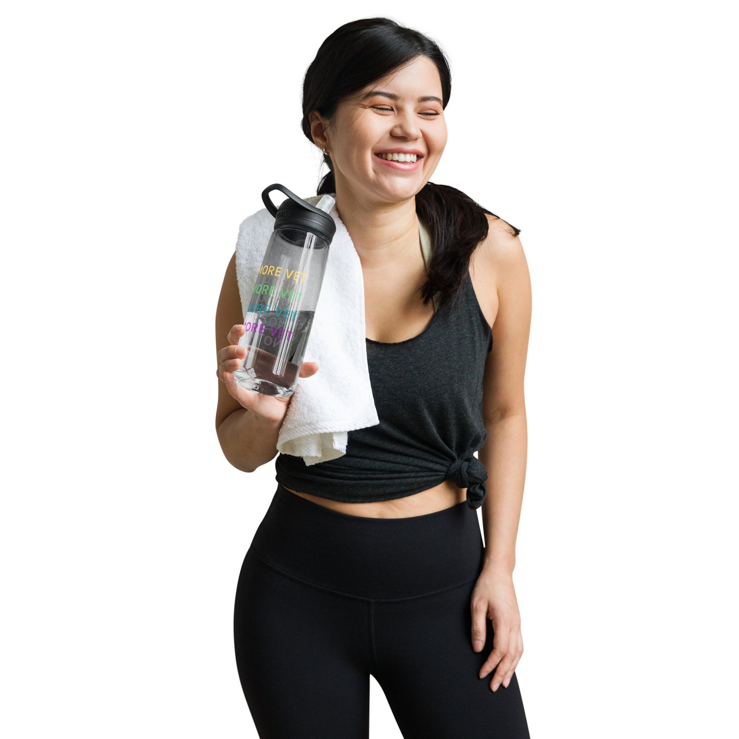 Not One More Vet Sports water bottle