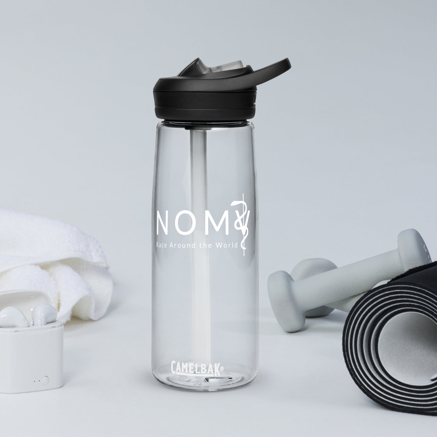 NOMV Race Around the World Sports water bottle