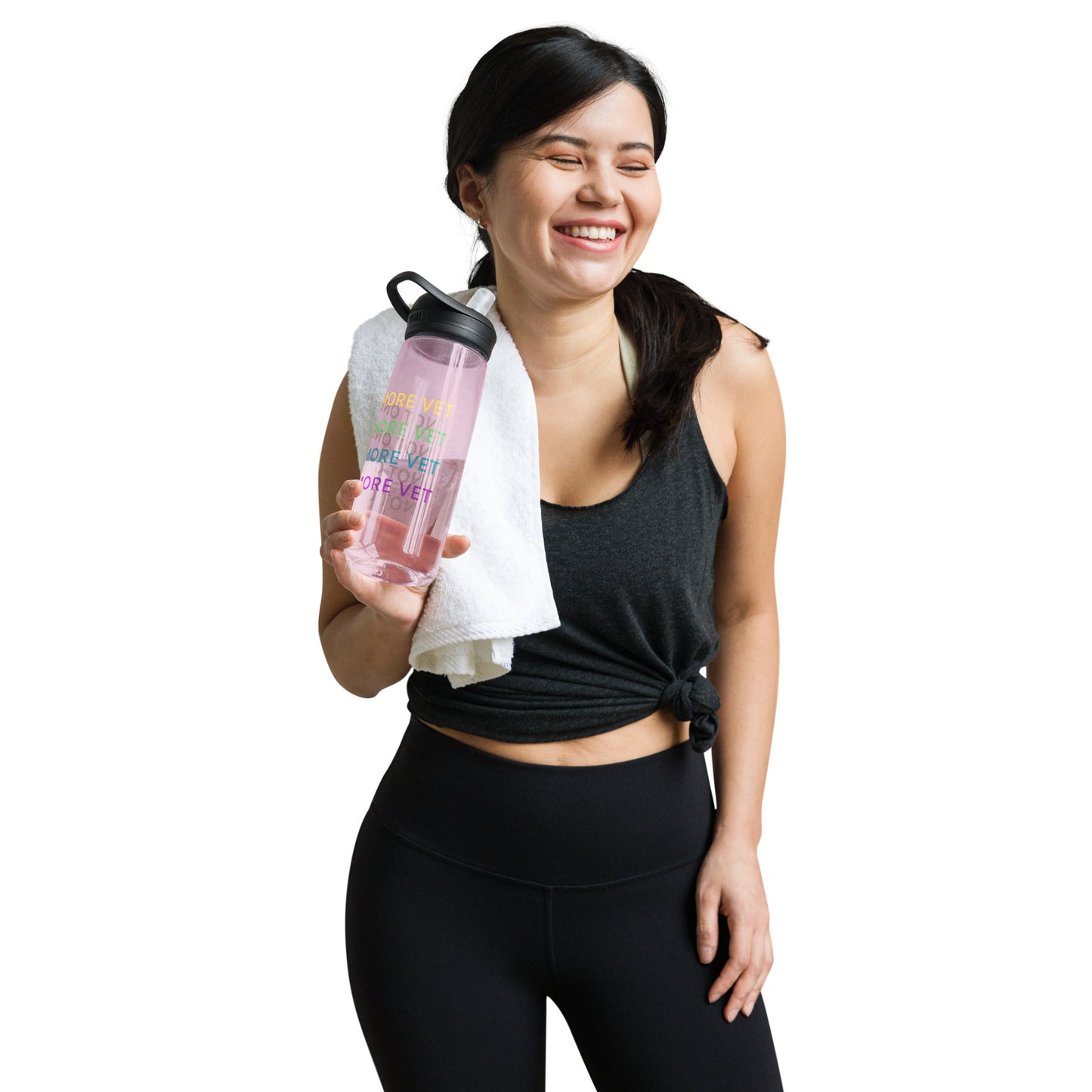 Not One More Vet Sports water bottle