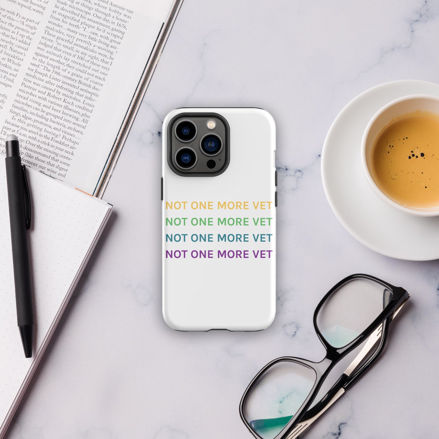 Not One More Vet Tough Case for iPhone®