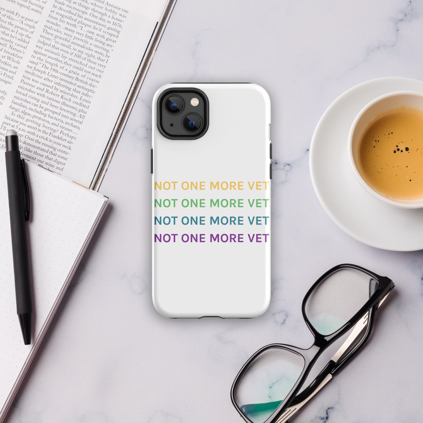Not One More Vet Tough Case for iPhone®
