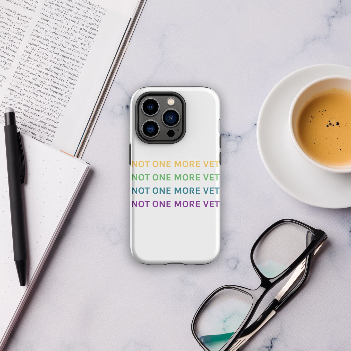 Not One More Vet Tough Case for iPhone®