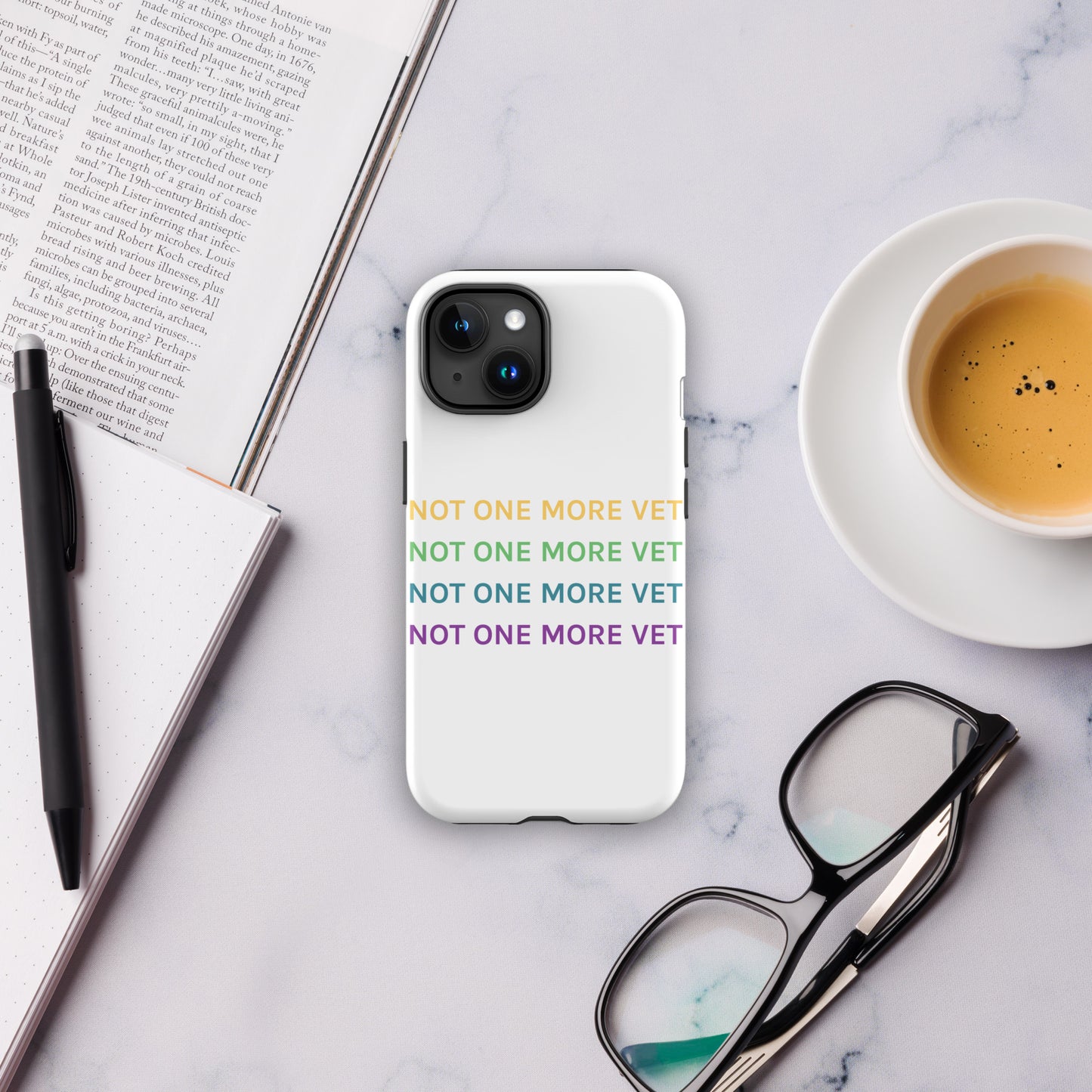 Not One More Vet Tough Case for iPhone®