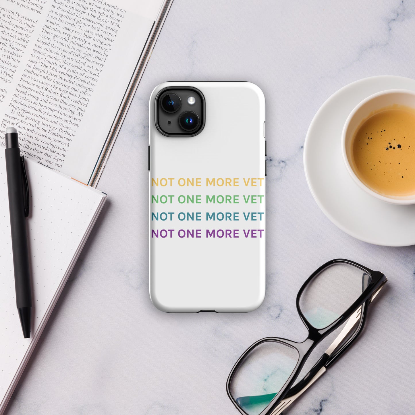 Not One More Vet Tough Case for iPhone®