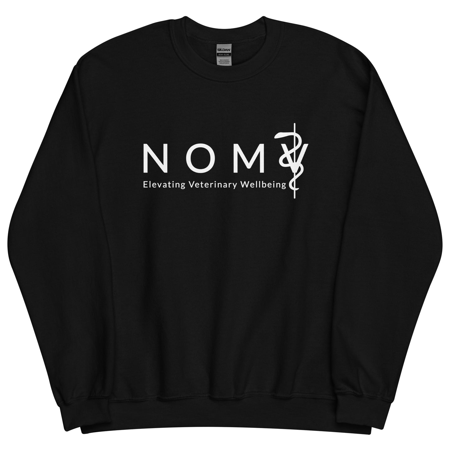 NOMV Elevating Veterinary Wellbeing Unisex Sweatshirt
