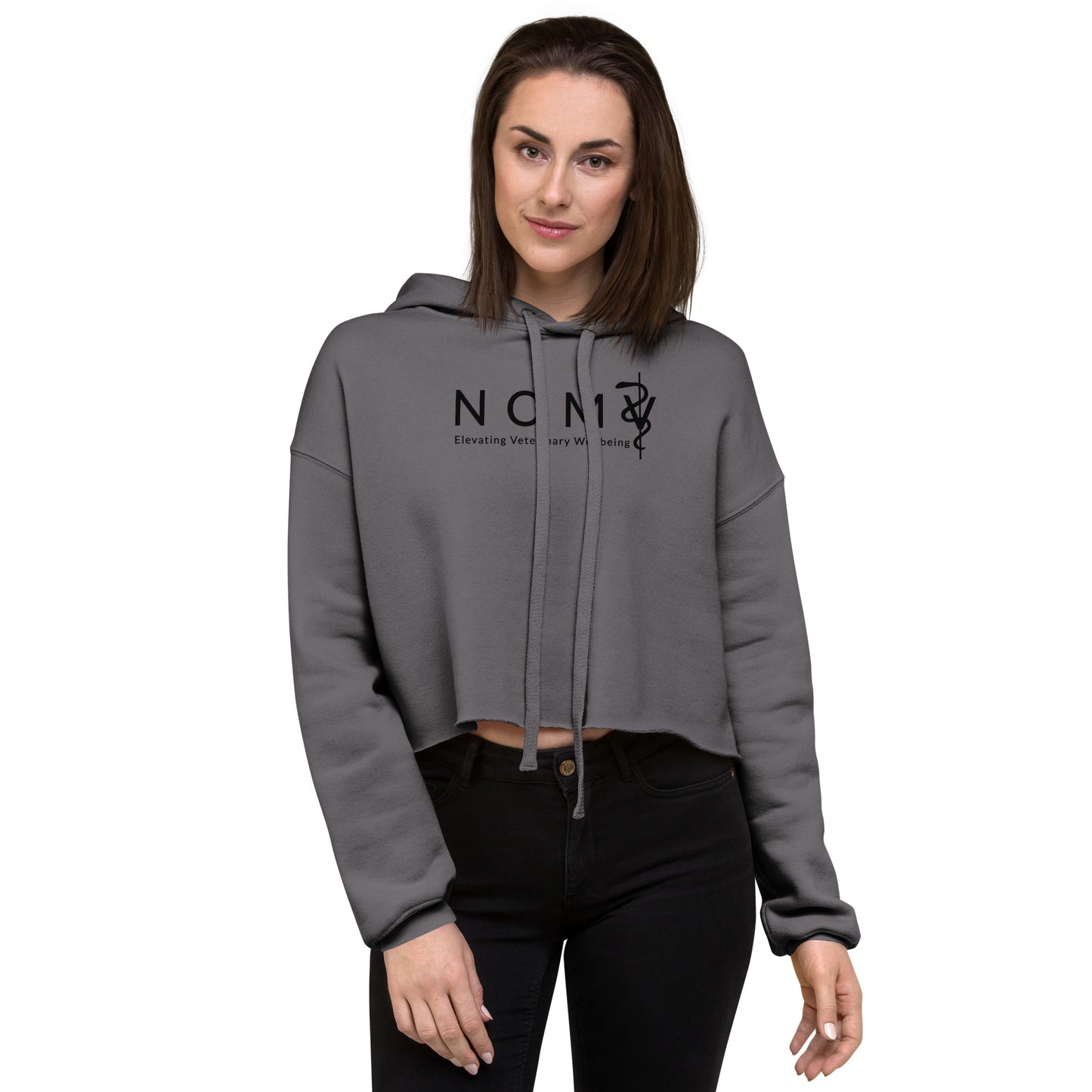 NOMV Crop Hoodie