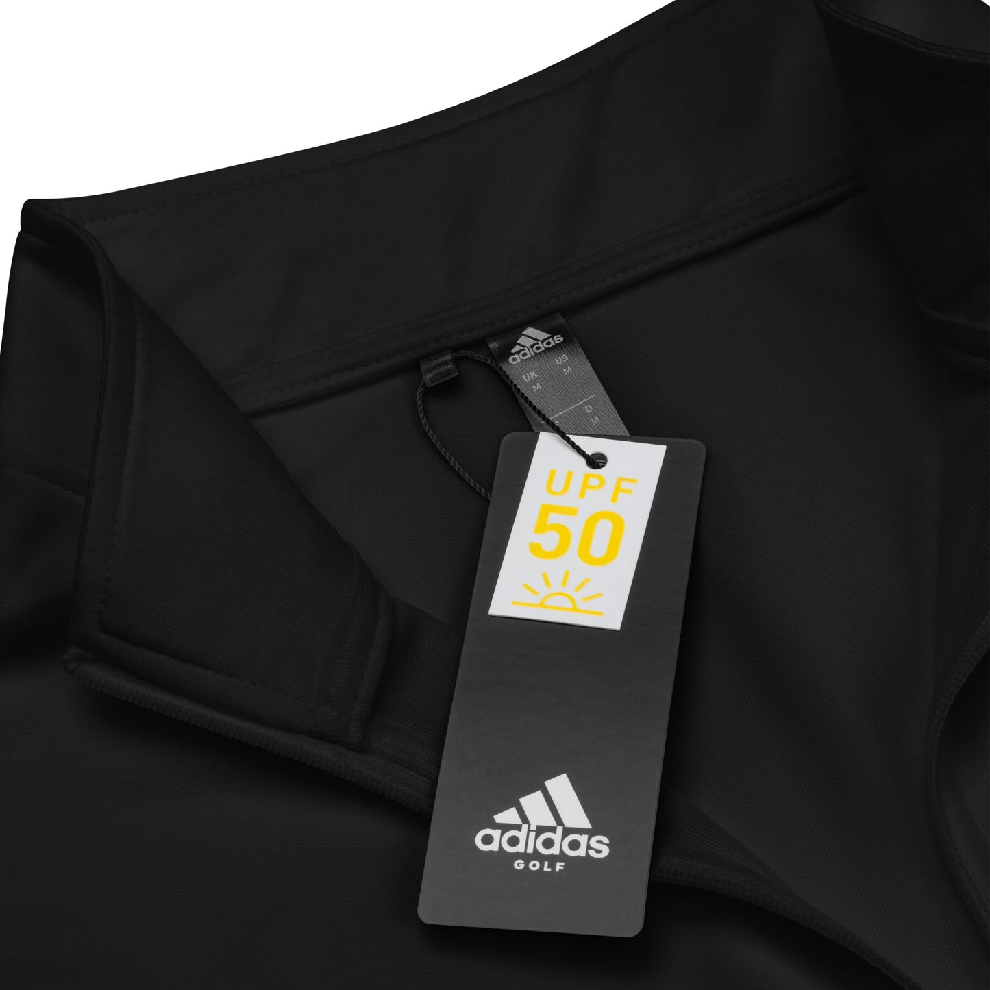 NOMV Embroidered Adidas Quarter zip pullover