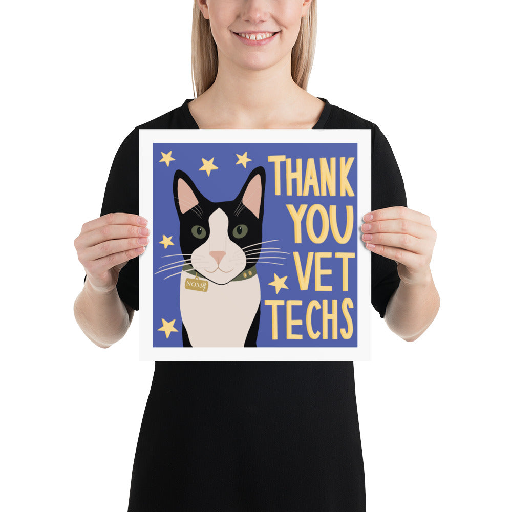 Vet Tech Appreciation Poster
