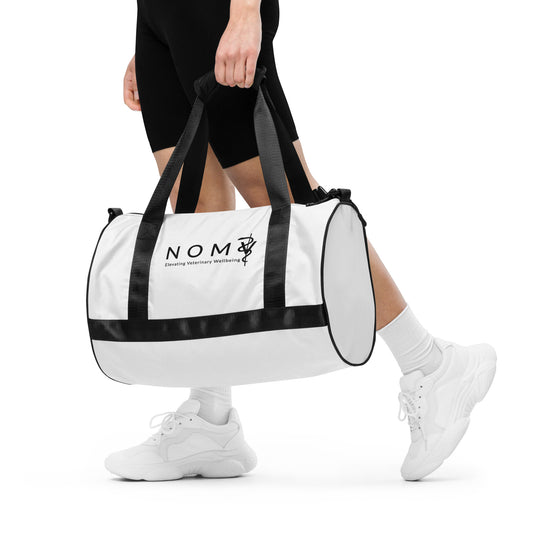 NOMV All-over print gym bag