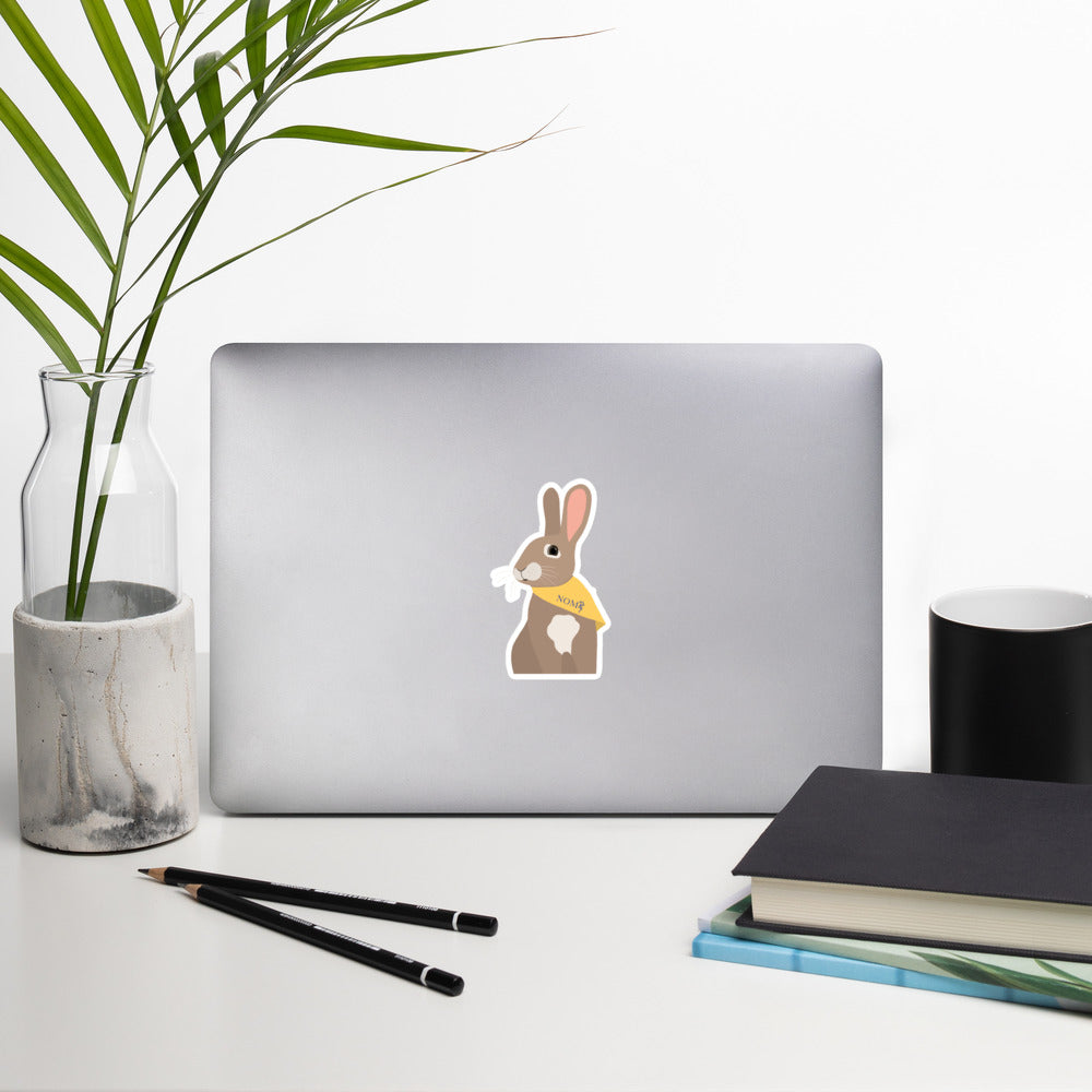 NOMV Bunny Bubble-free stickers