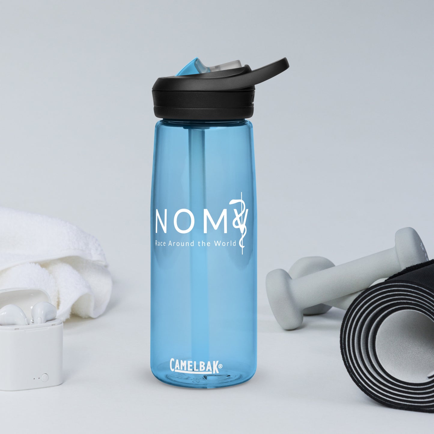 NOMV Race Around the World Sports water bottle