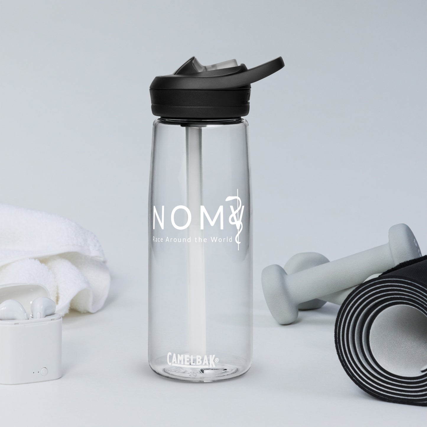 NOMV Race Around the World Sports water bottle