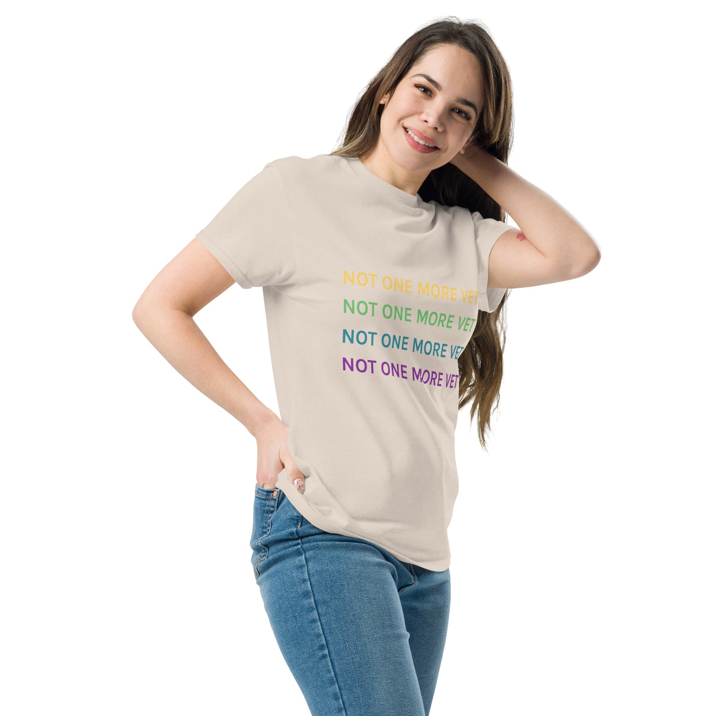 Not One More Vet Unisex classic tee