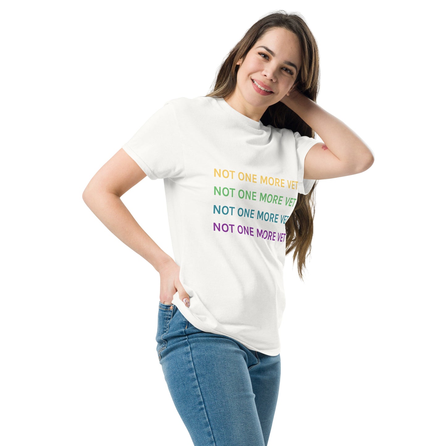 Not One More Vet Unisex classic tee