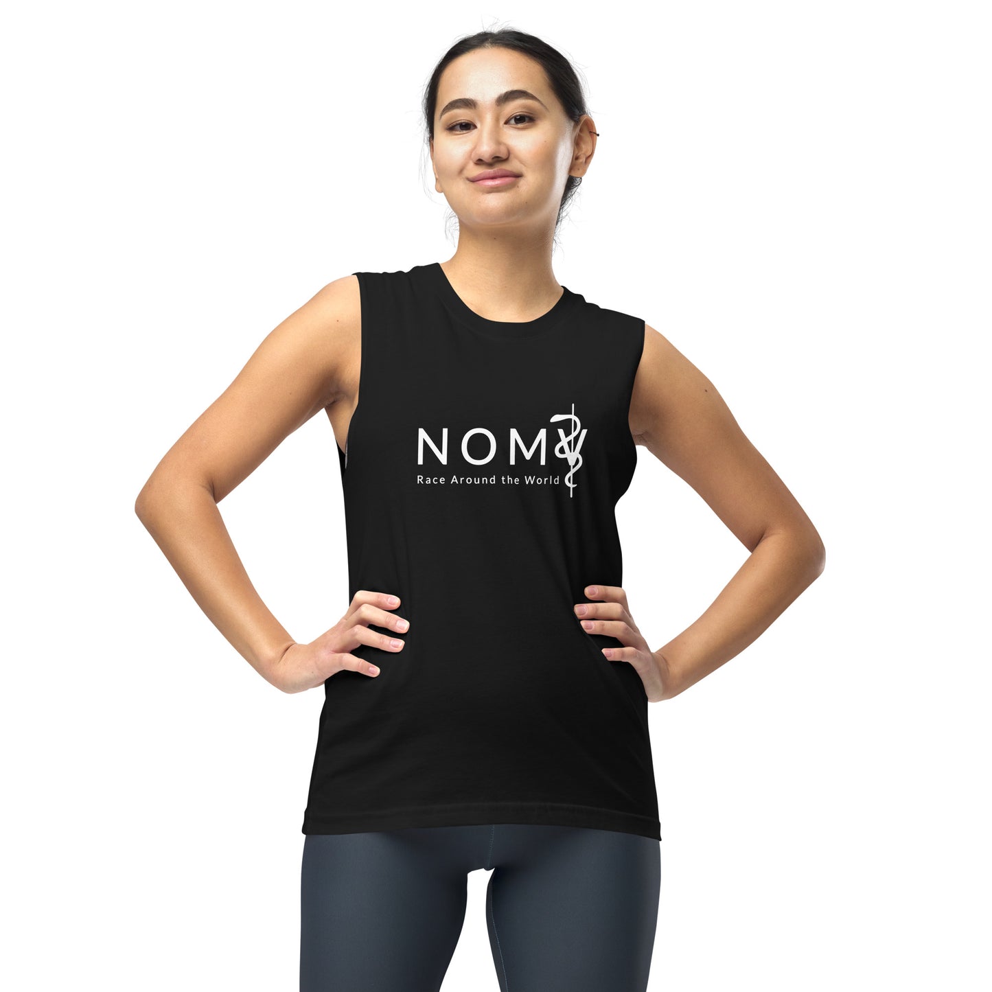 NOMV Race Around the World Unisex Muscle Shirt