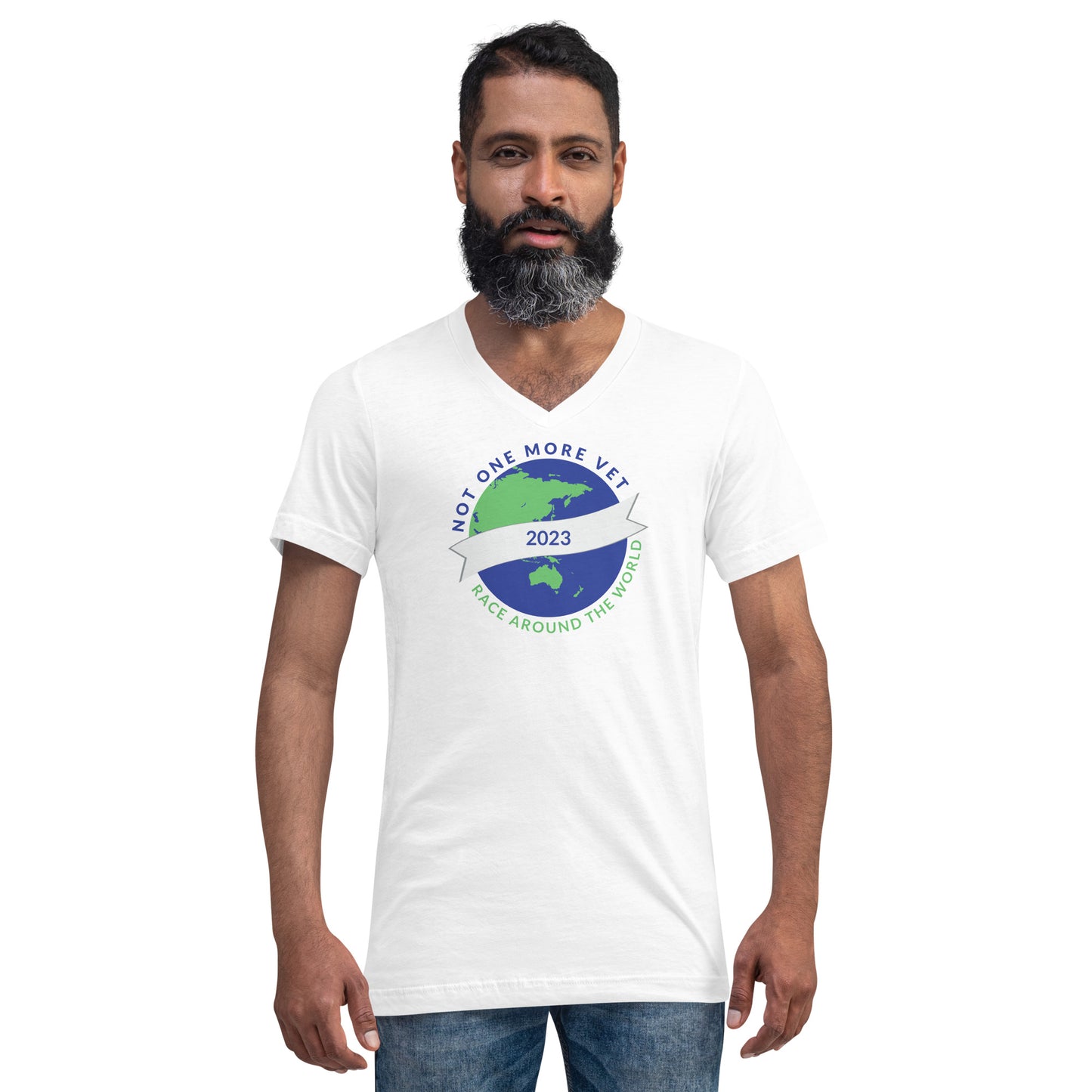 RATW23 - Europe, Asia, & Oceania Unisex Short Sleeve V-Neck T-Shirt