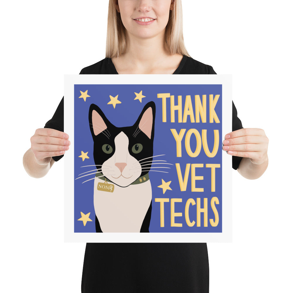 Vet Tech Appreciation Poster
