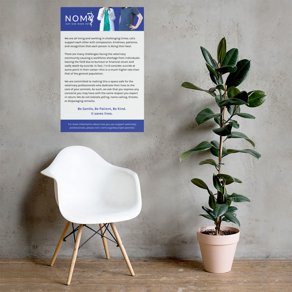 NOMV Waiting Room Poster