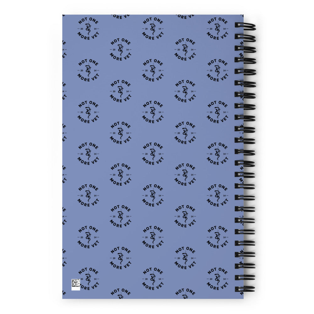 NOMV Cow Spiral notebook