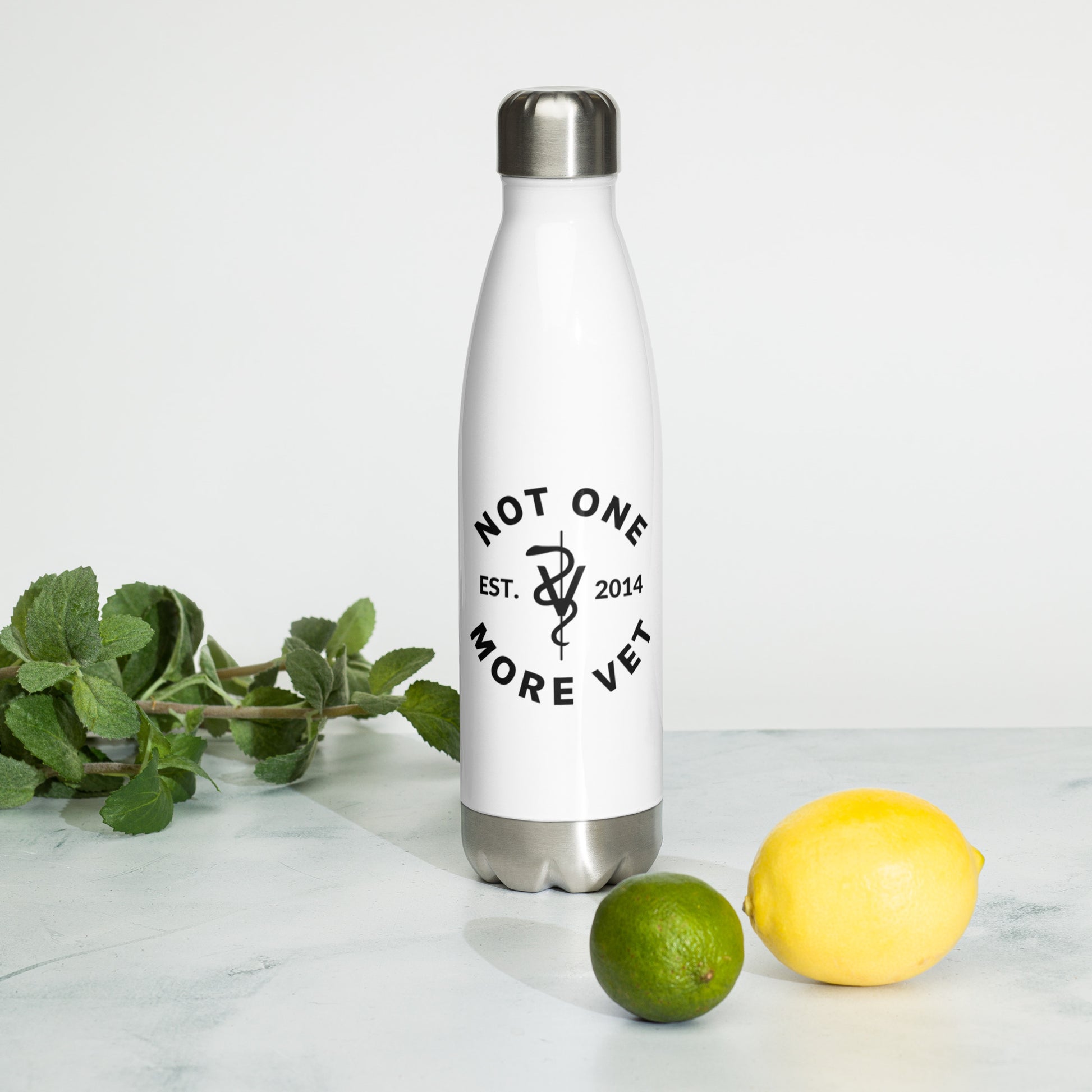 Anti-Vegan Meat Advocacy Stainless Steel Water Bottle — Our Honor